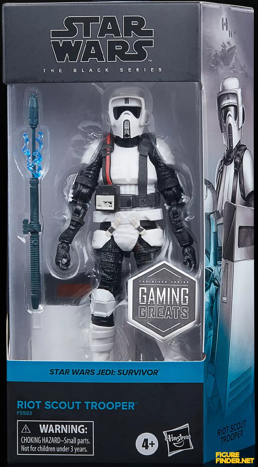 FigureFinder.net: Star Wars The Black Series - Riot Scout Trooper